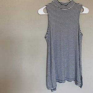 Stripe Turtleneck Tank!!